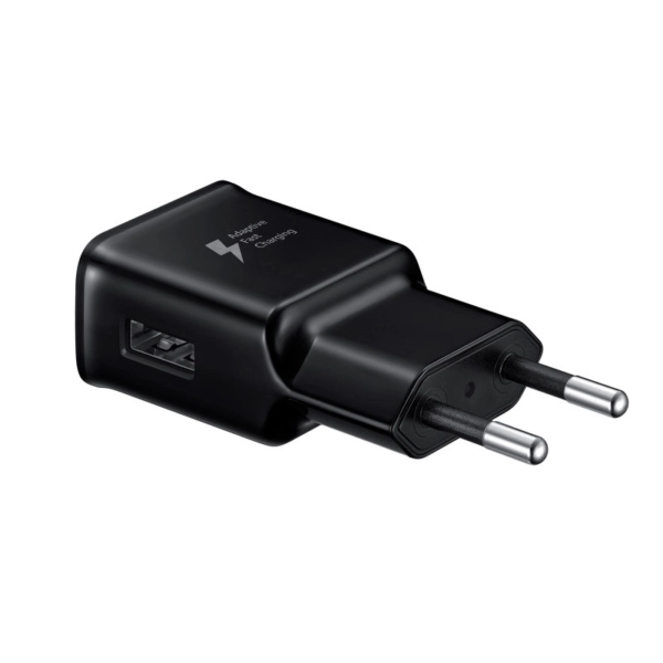 Carregador De Celular Compatível com Samsung Turbo V8 Branco / Preto - Imagem 4