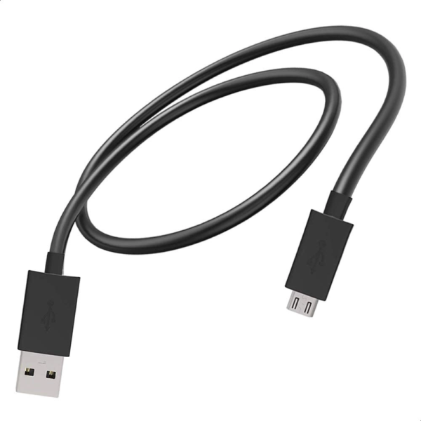 Carregador De Celular Compatível com Samsung Turbo V8 Branco / Preto - Imagem 5