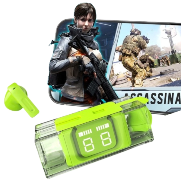 Fone De Ouvido Sem Fio Bluetooth Gamer Original Hmaston Rs23 - Imagem 5