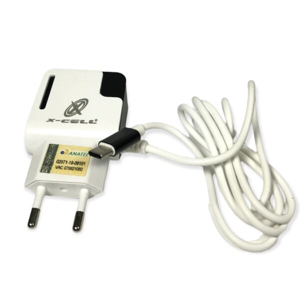 Carregador Celular Ultra Rápido 2 Usb 3.1A + Tipo C X-cell - Imagem 6