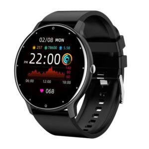 Smartwatch Zwear Zl02d Bt 4.0 Android Ios Tela 1.3 pol Preto