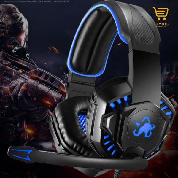 Headset Gamer Fone de ouvido HeadPhone Com Microfone - Imagem 8