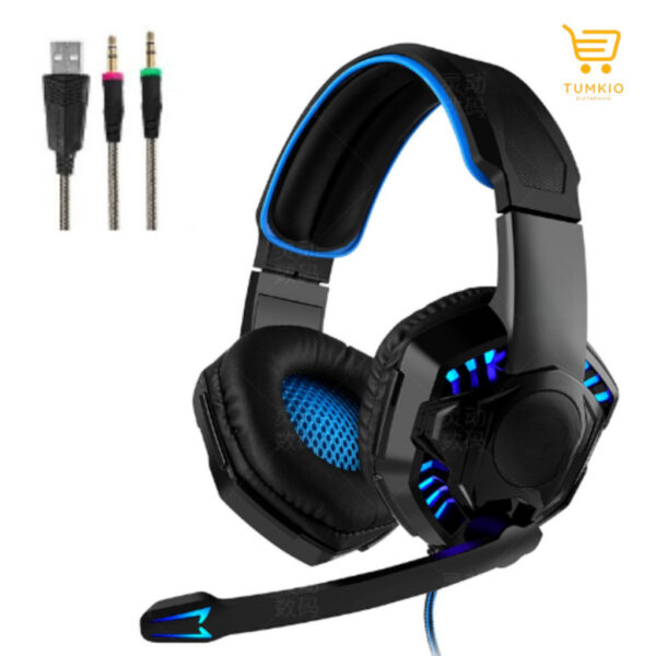 Headset Gamer Fone de ouvido HeadPhone Com Microfone - Imagem 4