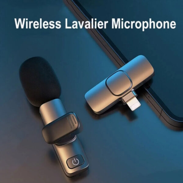 Microfone Lapela Wireless Sem Fio p/ iPhone Gravação - Imagem 6