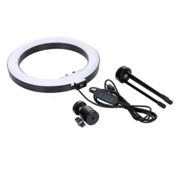 Ring Light de Mesa Blogueira Portátil Luminária De Led 6 Polegadas - Imagem 9