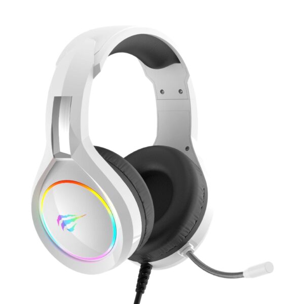 Headset Gamer Havit Gamenote H2232d RGB Branco - Imagem 3