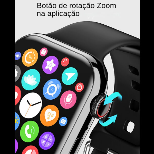 2024 Watch 9 PRO  Max 2  Relógio 9  Smart Watch  Temperatura Corporal - Imagem 7