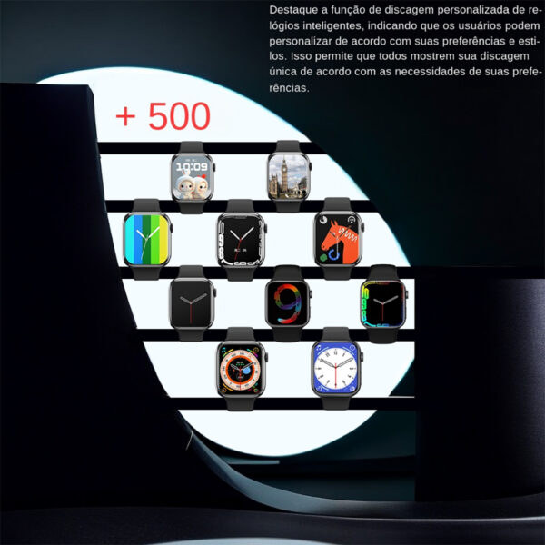 2024 Watch 9 PRO  Max 2  Relógio 9  Smart Watch  Temperatura Corporal - Imagem 8