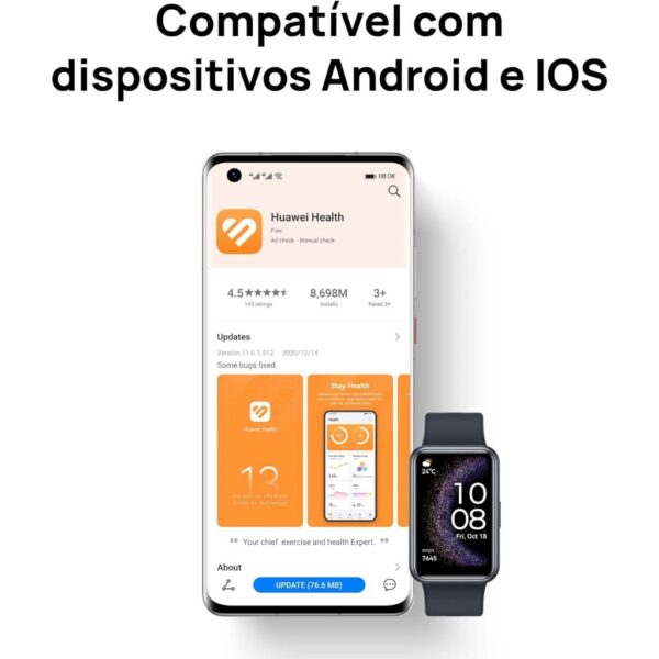 HUAWEI WATCH FIT Special Edition SmartWatch - Rosa - Imagem 4