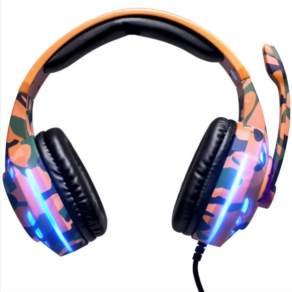 Fone De Ouvido Pc Gamer Headset LED USB P2 - Imagem 6