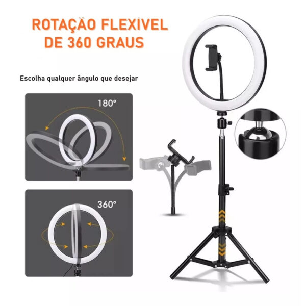 Ring Ligth Anel Luz 35,5 cm 14 Polegadas Make Fotos