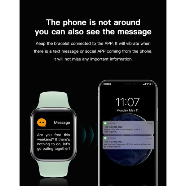 2023 T55 PRO MAX Smart Watch TWS Fone de ouvido TWS 2 em 1 - Imagem 8