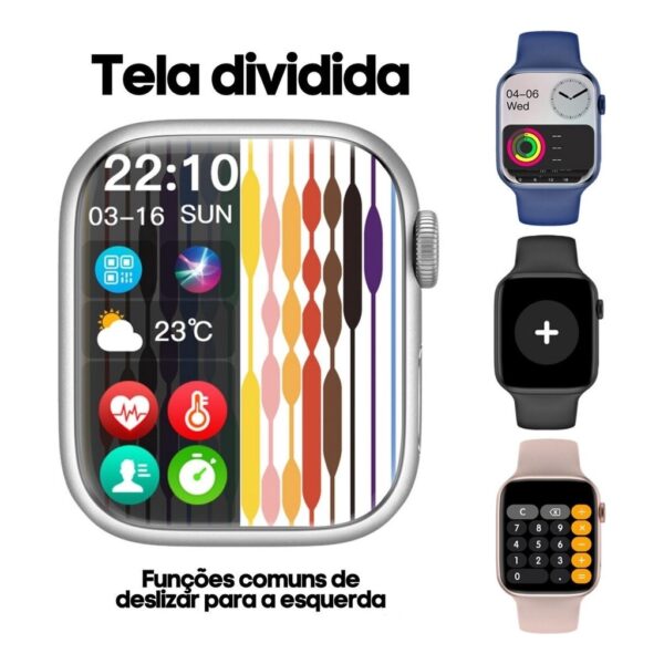 Smartwatch W29 Pro Serie 9 Ilha Dinamica - Imagem 8