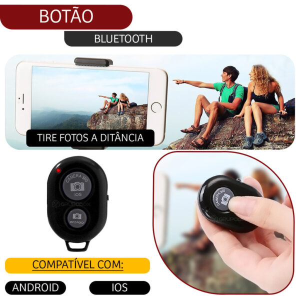 Kit Youtuber Com Tripe 2.10m Iluminador Ring Light Celular - Imagem 7